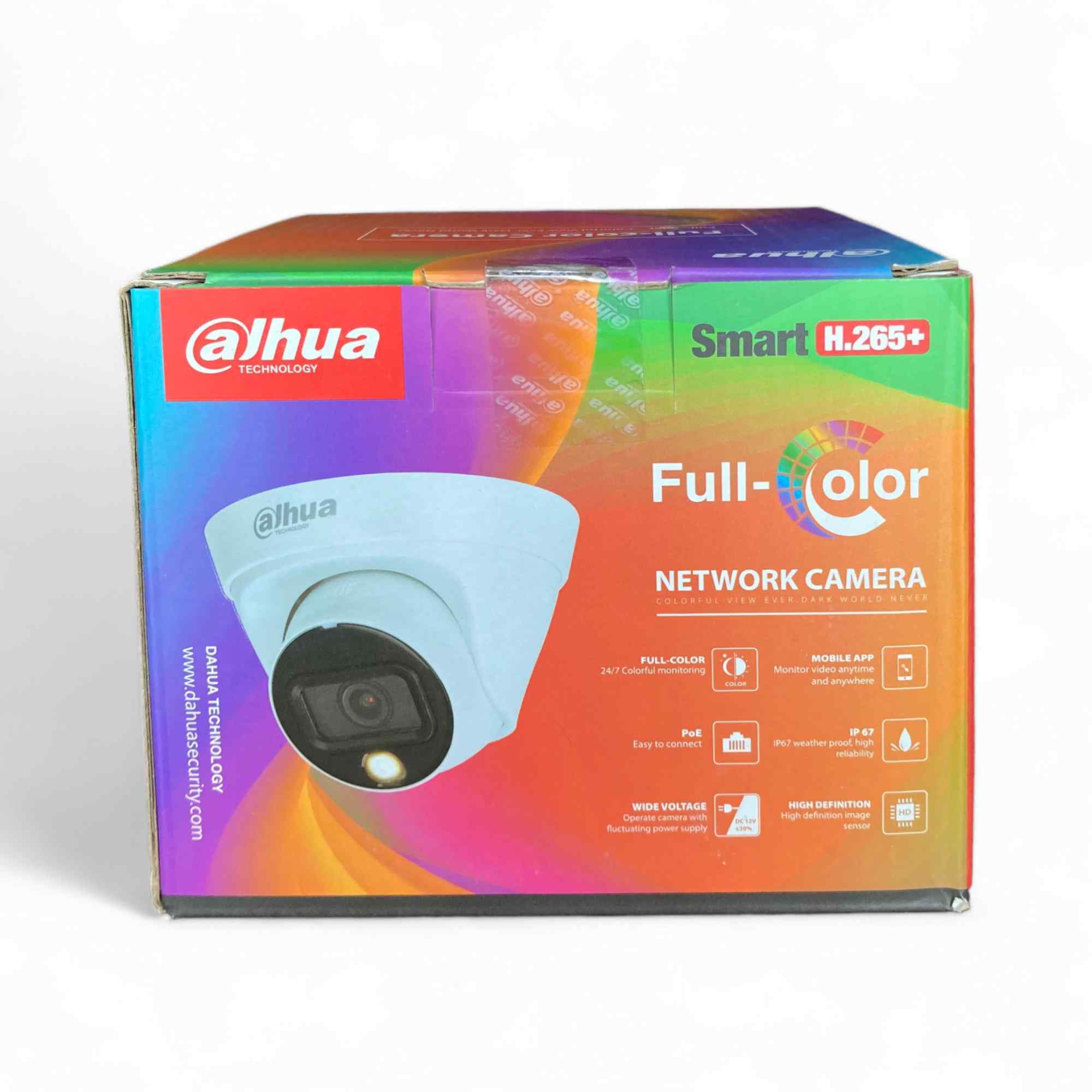 Dahua Wired 4MP IP Dome Full Color Camera DH-IPC-HDW1439T1P-LED-S4