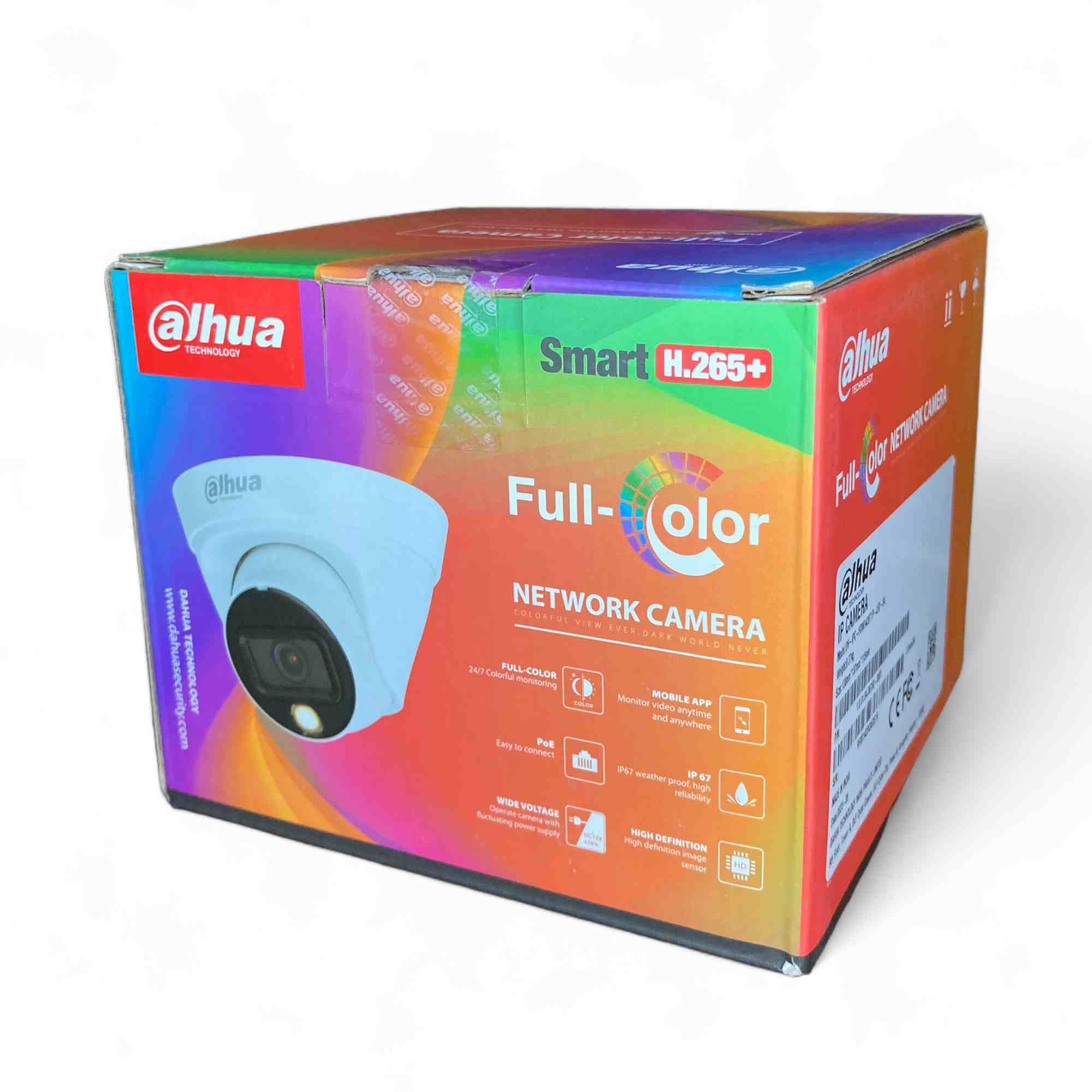 Dahua 2MP IP Dome Full Color Camera DH-IPC-T1B29P