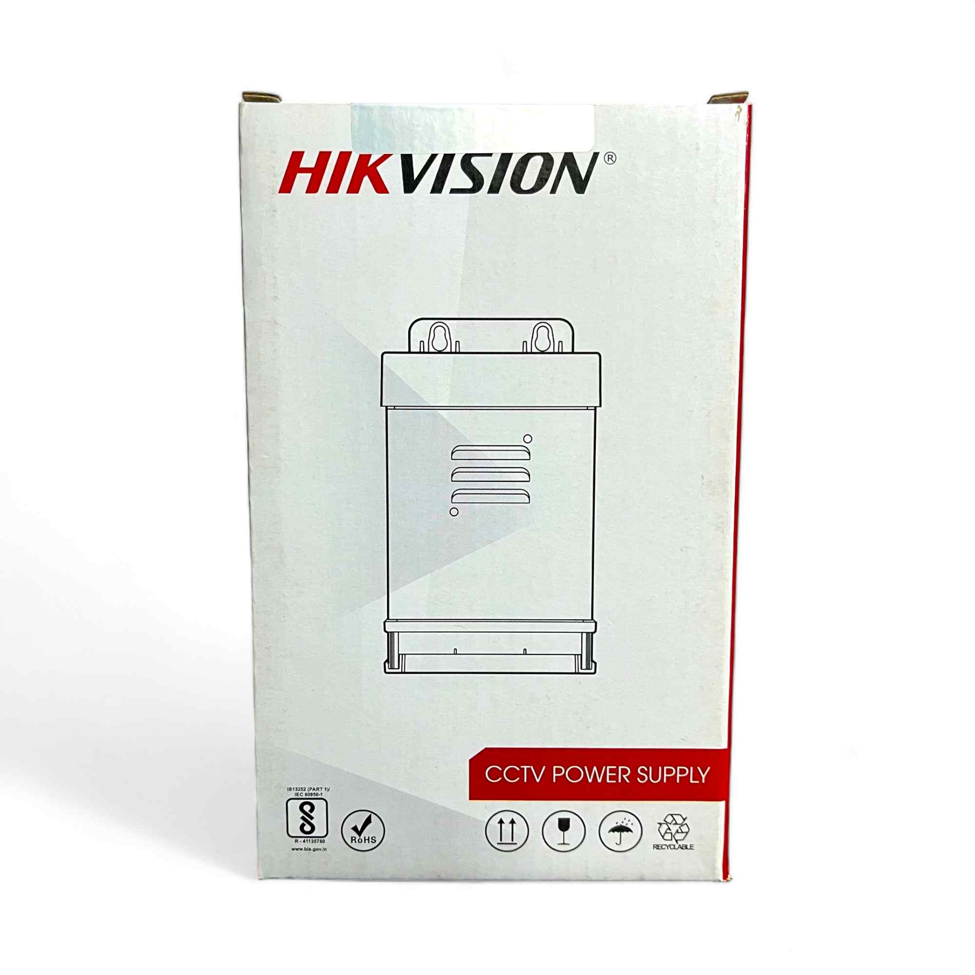 HIKVISION 8 Channel 12V 10A Switch Power Supply CCTV/SMPS DS-2FA120A-DW-IN