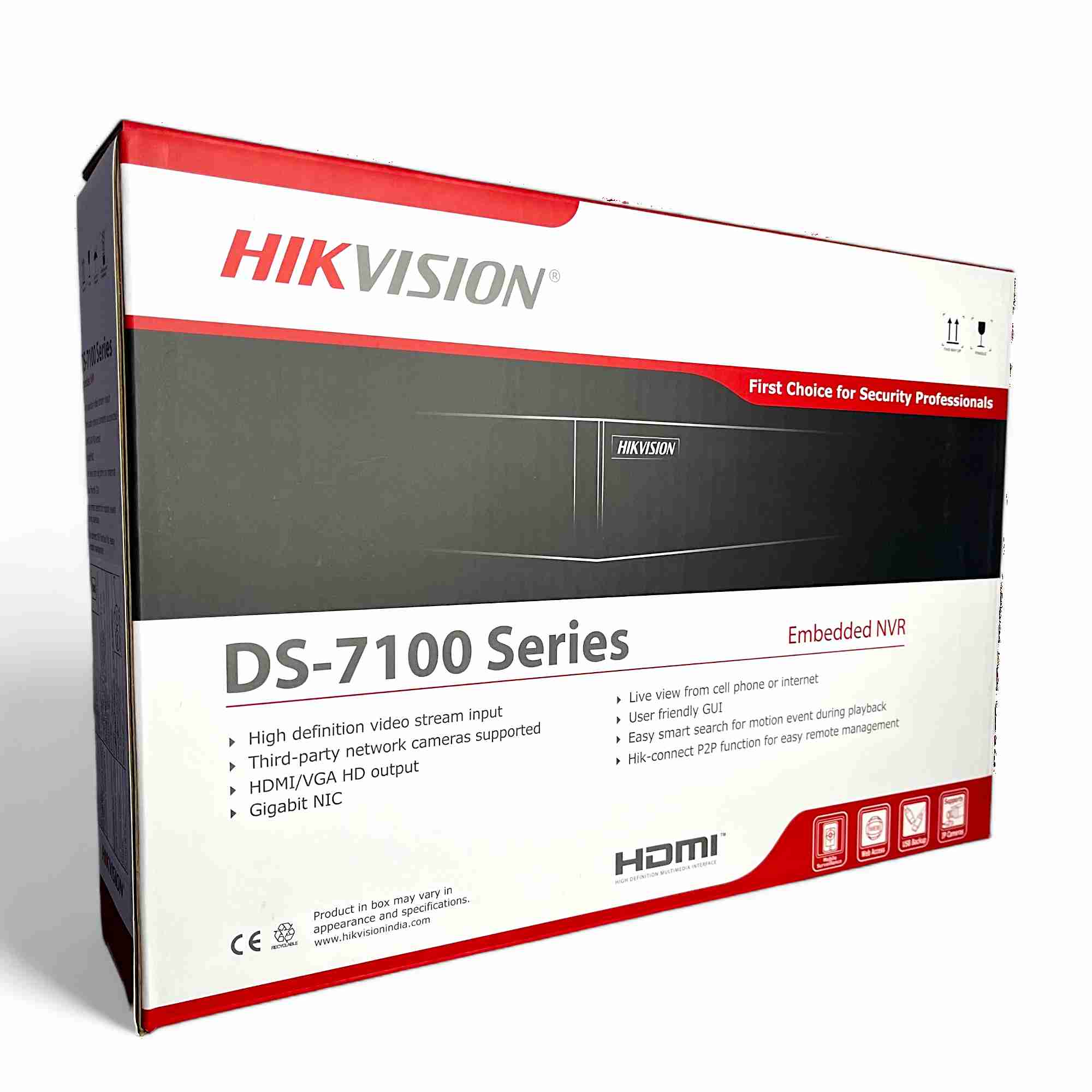 Hikvision 8 Channel Mini 1U NVR DS-7108NI-Q1/M