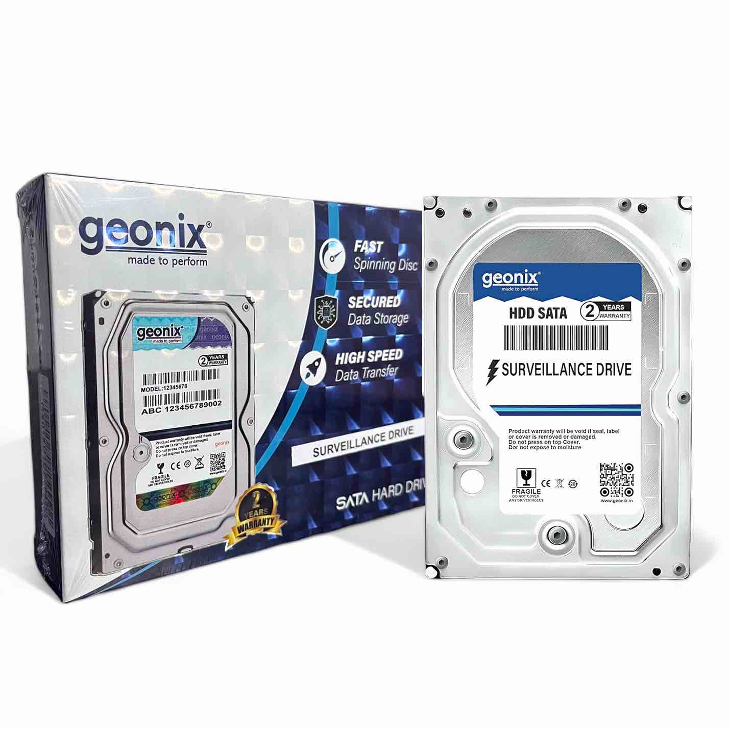 GEONIX 6 TB SATA Hard Drive for Desktop/Surveillance